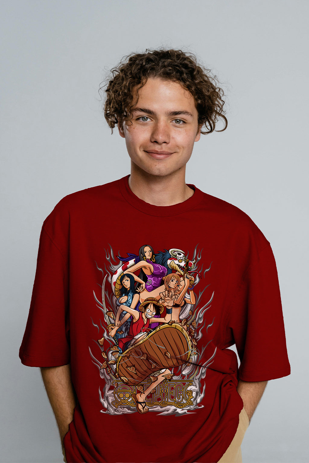 Anime Tee Oversized 240 GSM