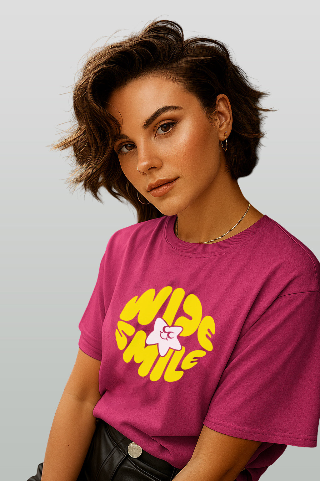 Wide Smile | Women's Classic T-Shirt
