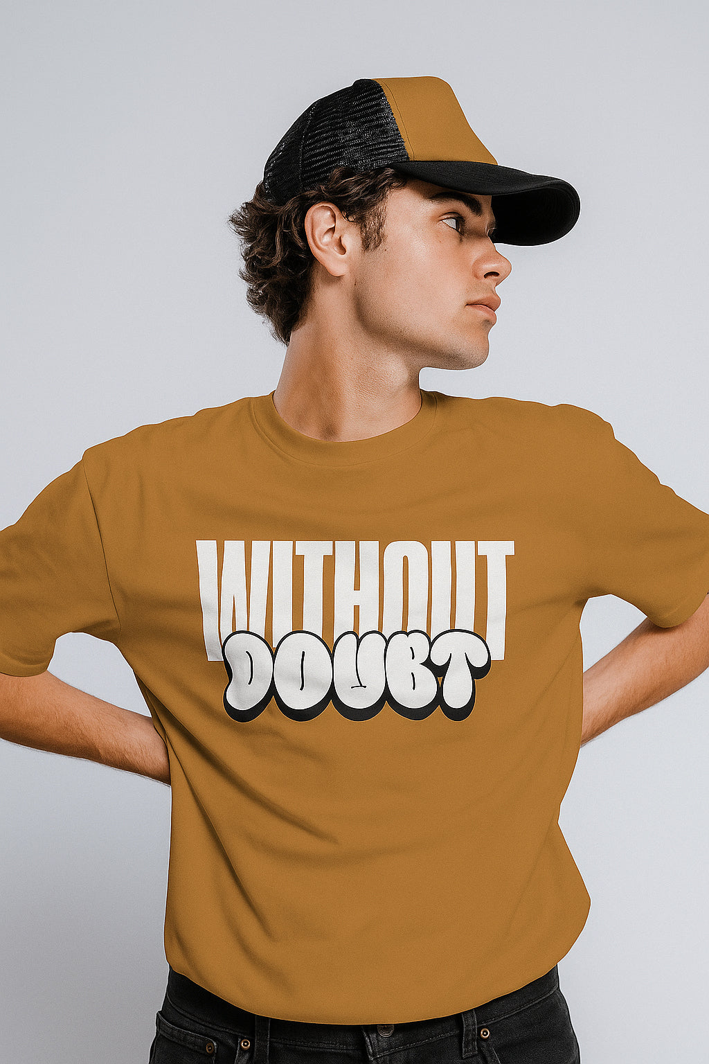 Without Doubt | Men Cotton T-Shirt